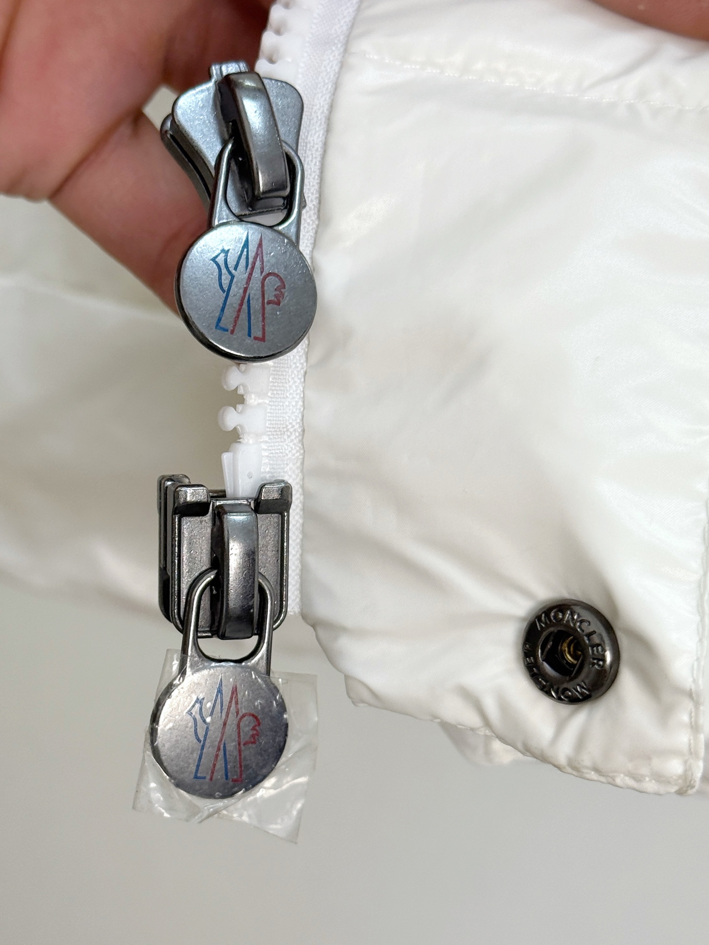Moncler Vest Goose Down Hooded M-l