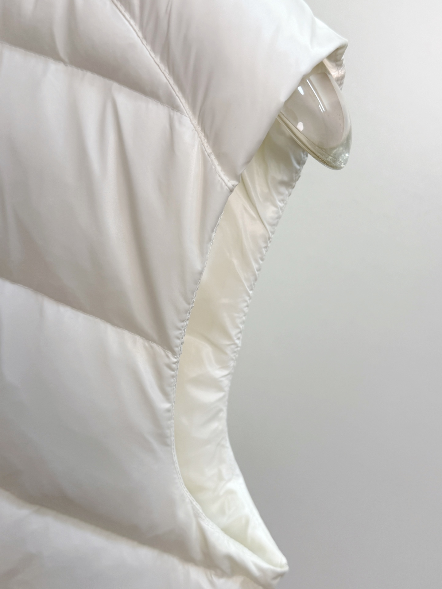 Moncler Vest Goose Down Hooded M-l