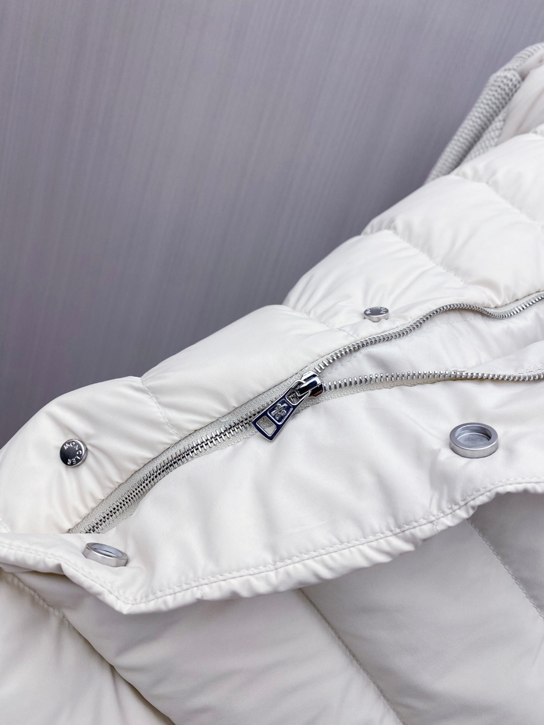 Moncler Down Jacket Knitted Black M-l