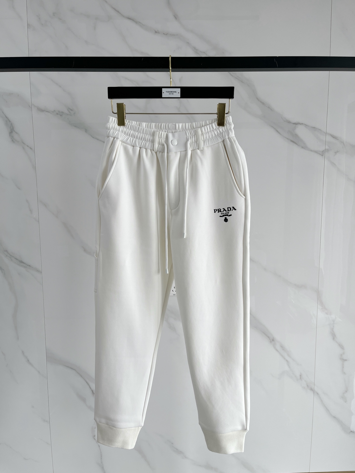 Prada Basic Clothing Black Fleece Lined M-l-xl