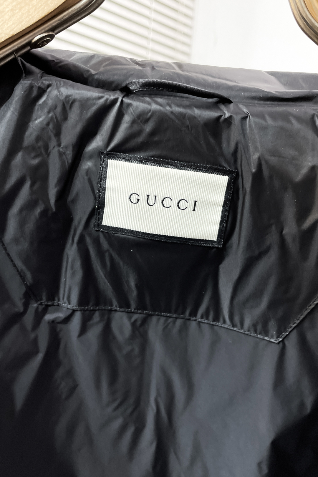 Gucci Down Jacket White Duck Down Black S-m-xxxl