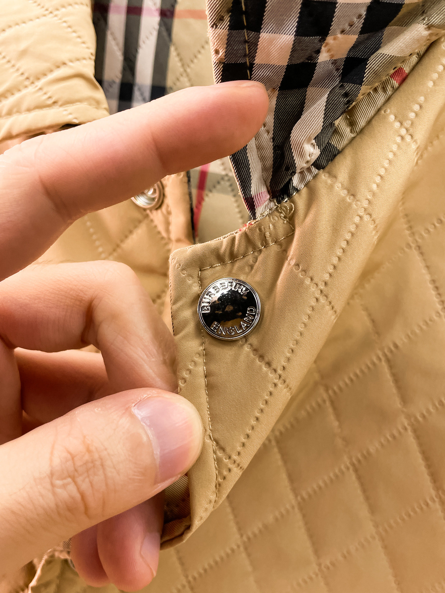 Burberry Jacket Cotton M-xxxl