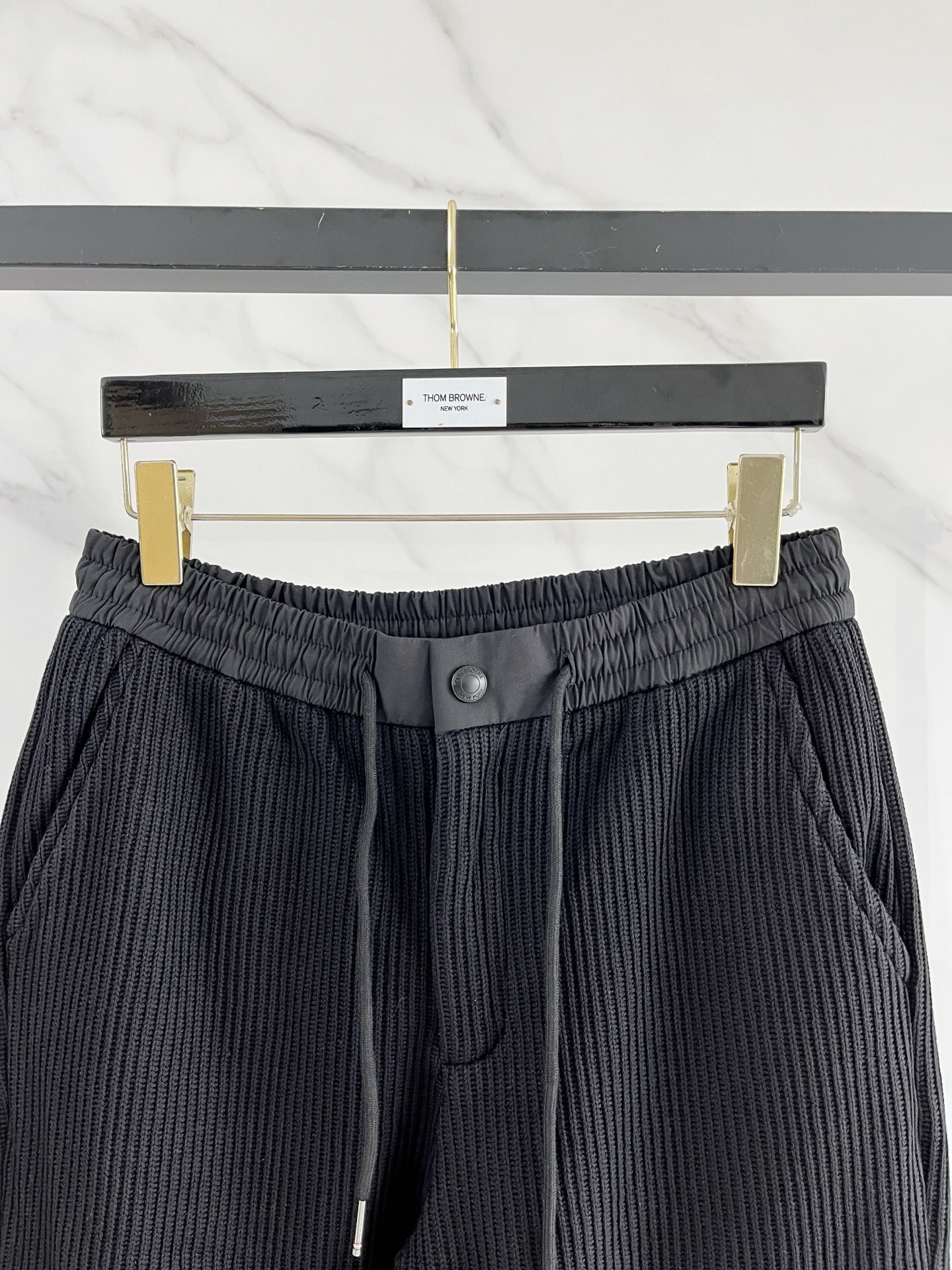 Thom Browne Basic Clothing Black Fleece Lined M-l-xl