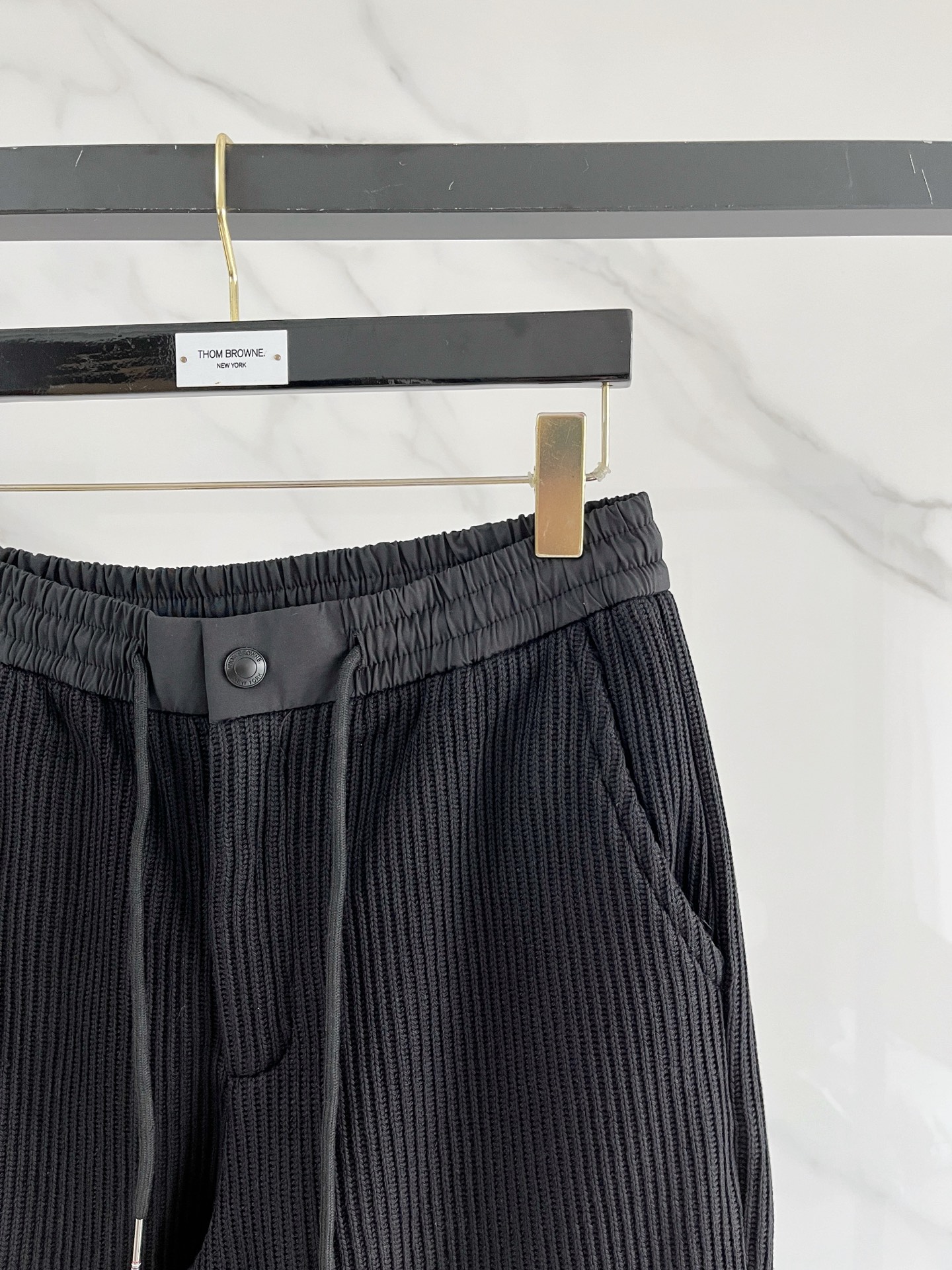 Thom Browne Basic Clothing Black Fleece Lined M-l-xl