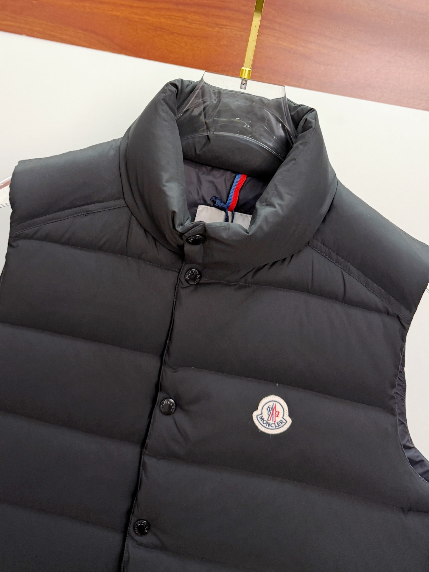 Moncler Vest Goose Down Hooded M-l