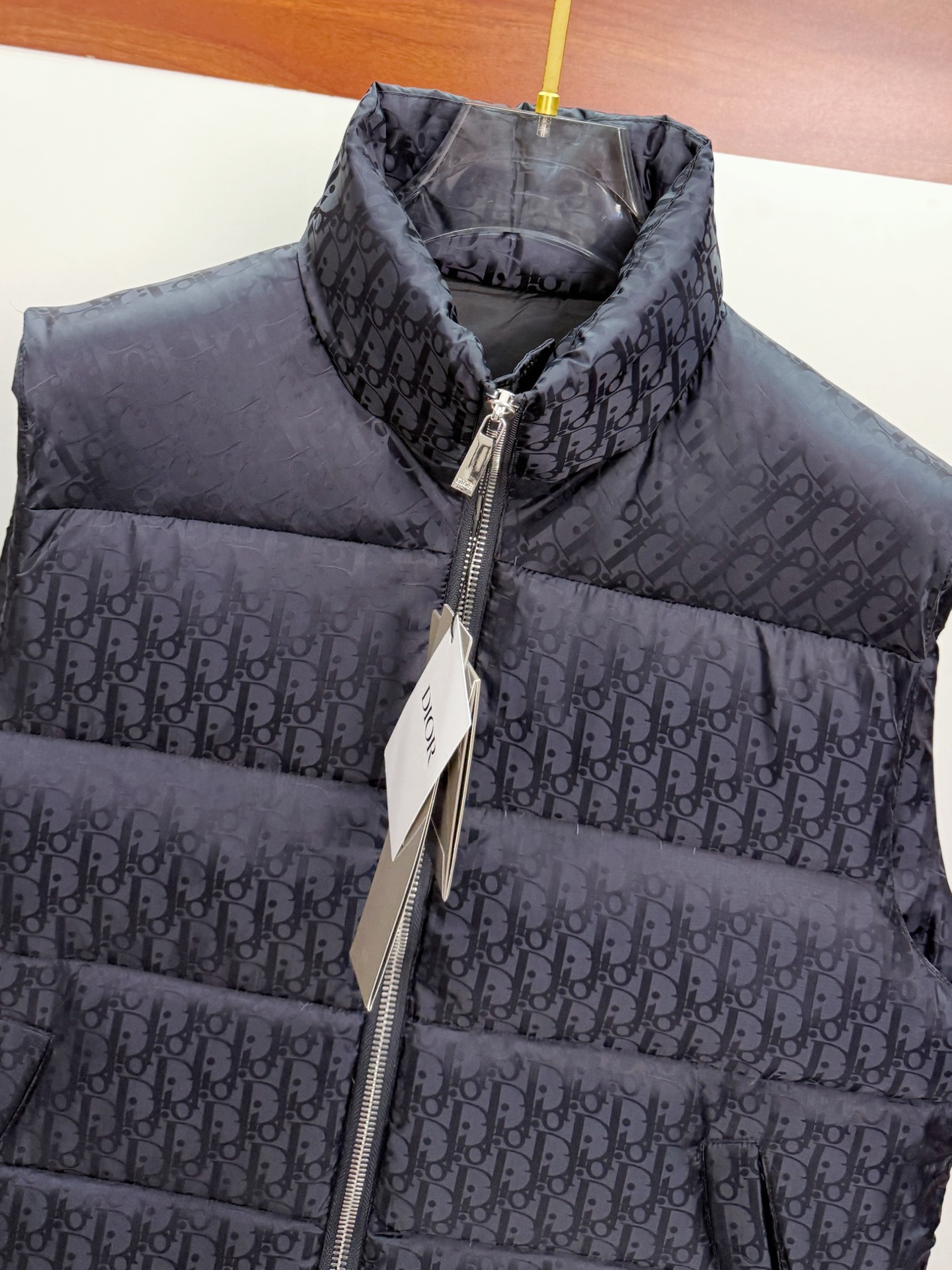 Dior Vest Goose Down Hooded