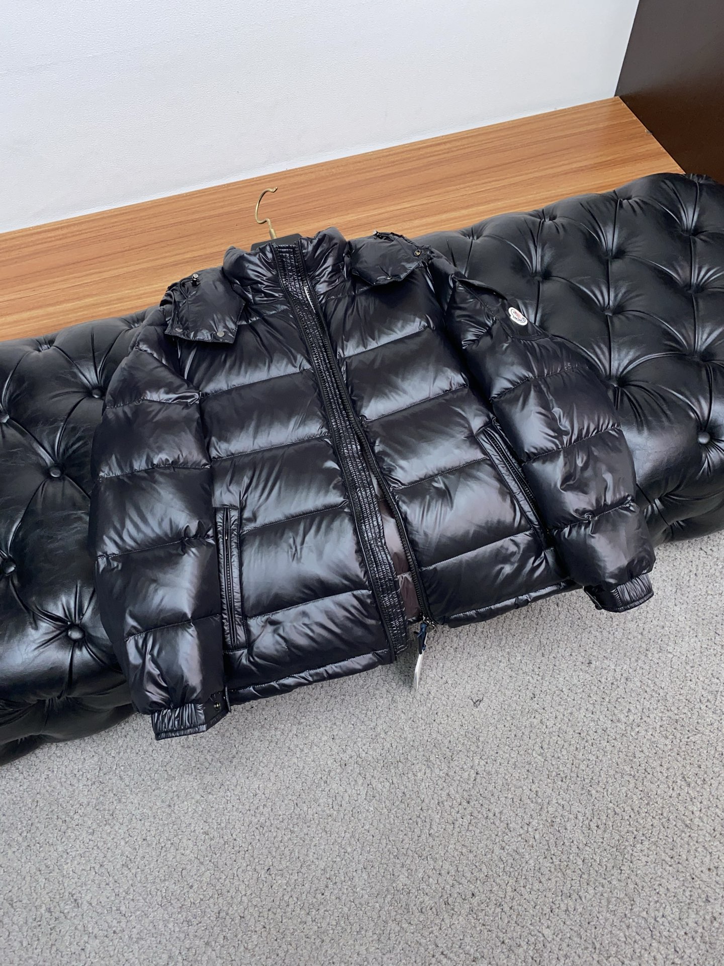 Ermenegildo Zegna Male Down Jacket White Duck Down M-l-xl