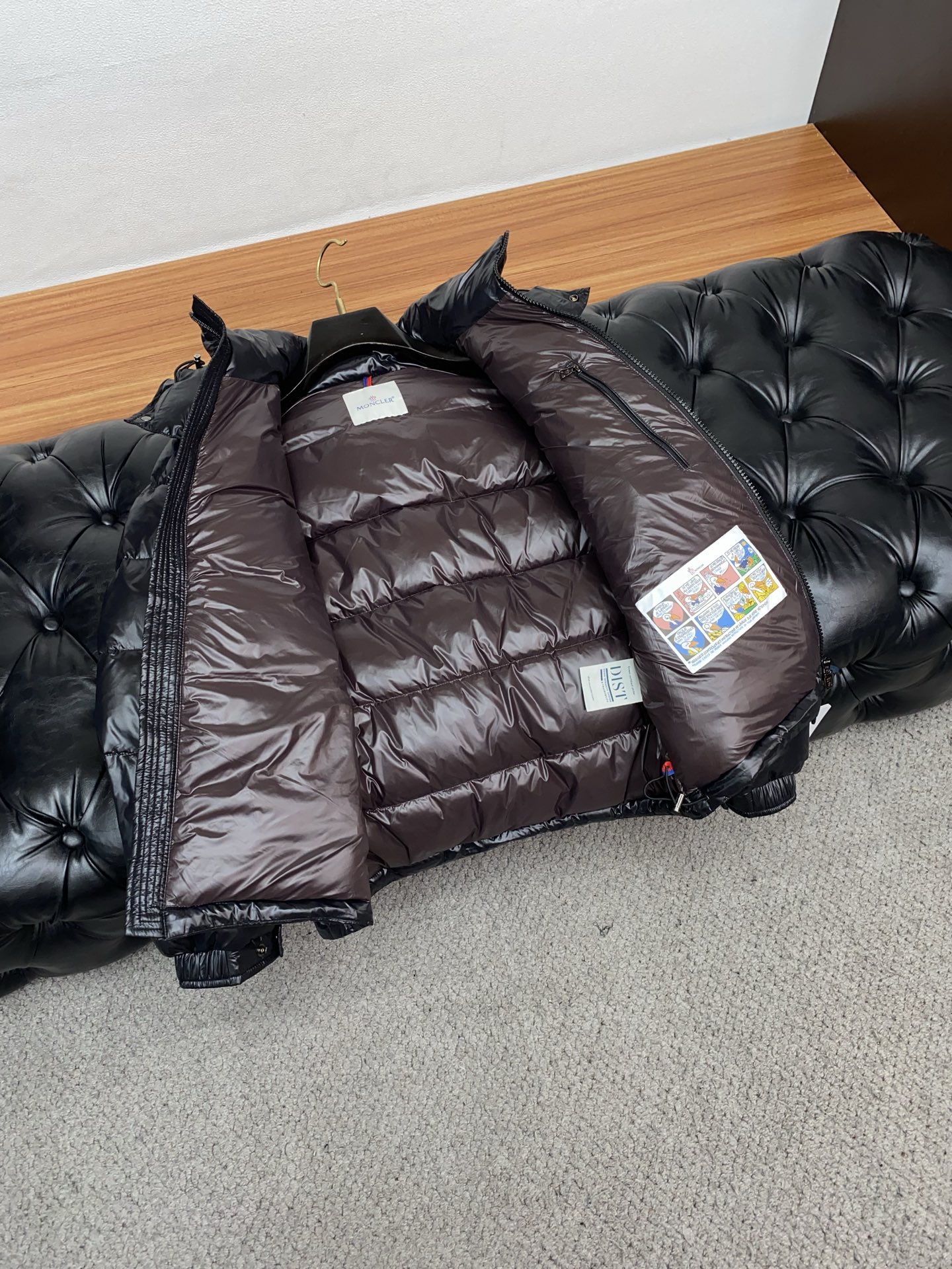 Ermenegildo Zegna Male Down Jacket White Duck Down M-l-xl