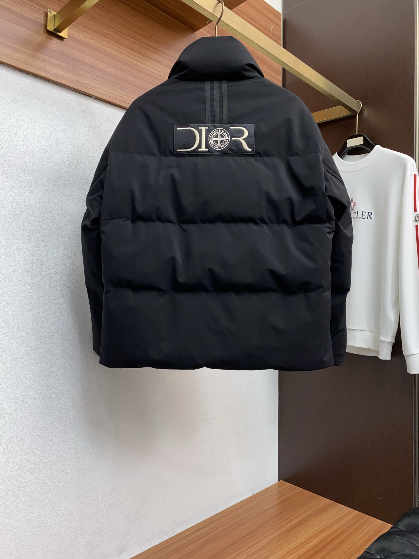 Dior Down Jacket White Duck Down S-m