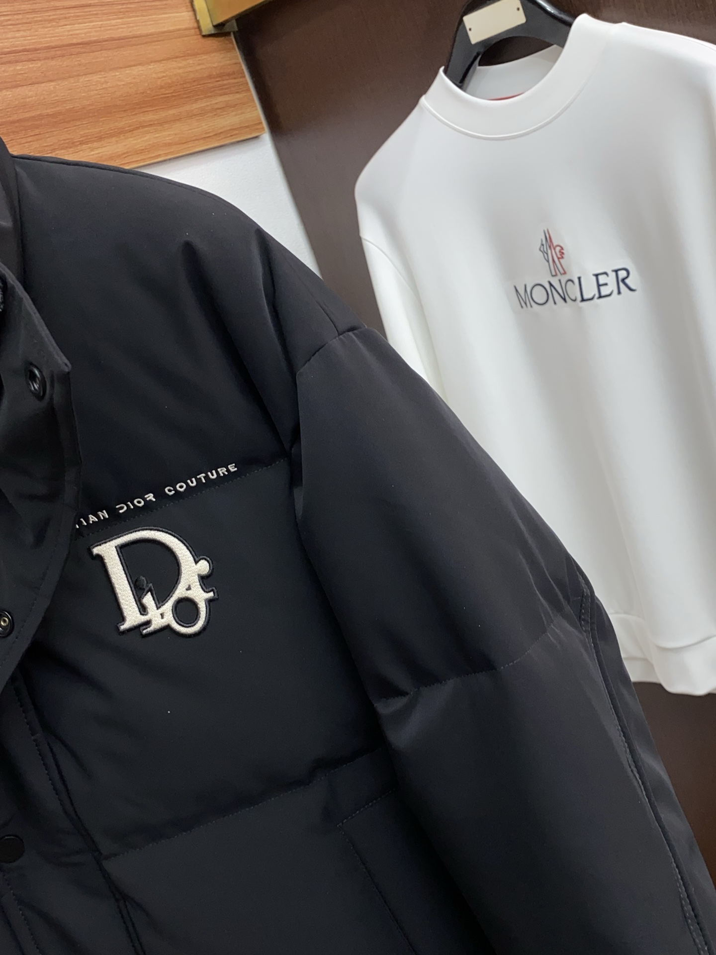 Dior Down Jacket White Duck Down S-m