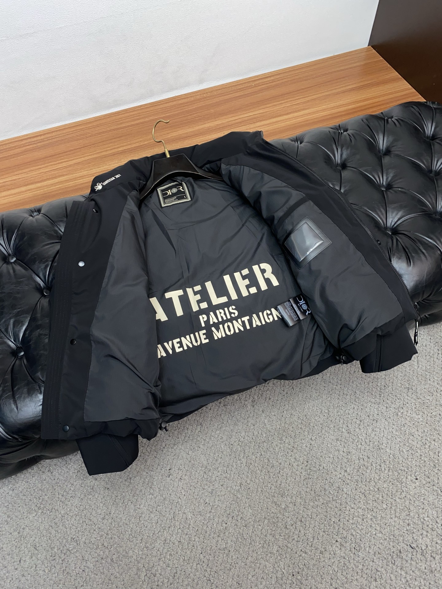 Dior Down Jacket White Duck Down S-m