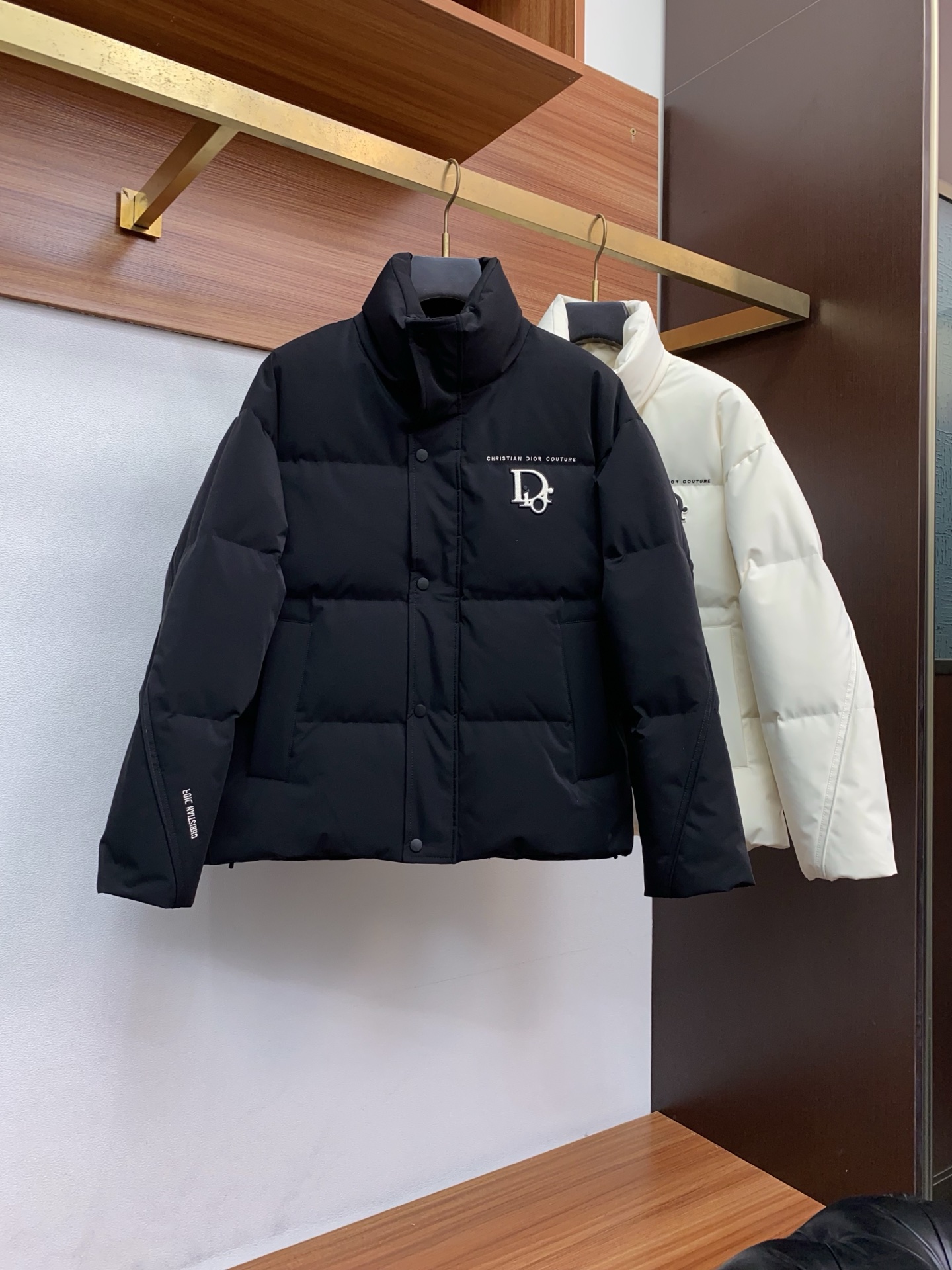 Dior Down Jacket White Duck Down S-m