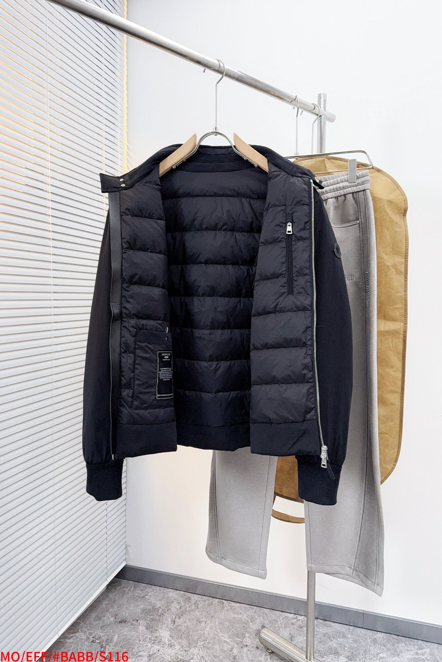 Moncler Couple Down Jacket Black S-m-l-xl
