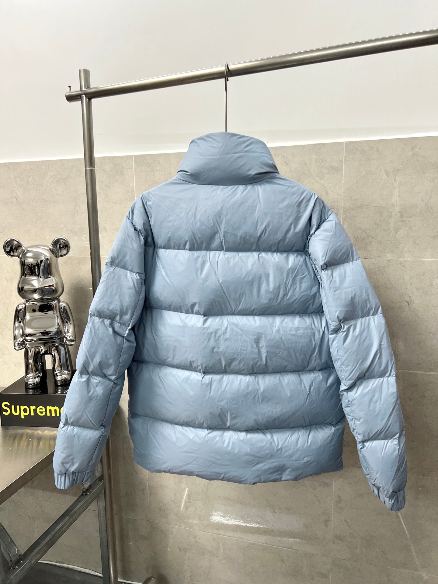 Moncler Couple Down Jacket Blue M-xl