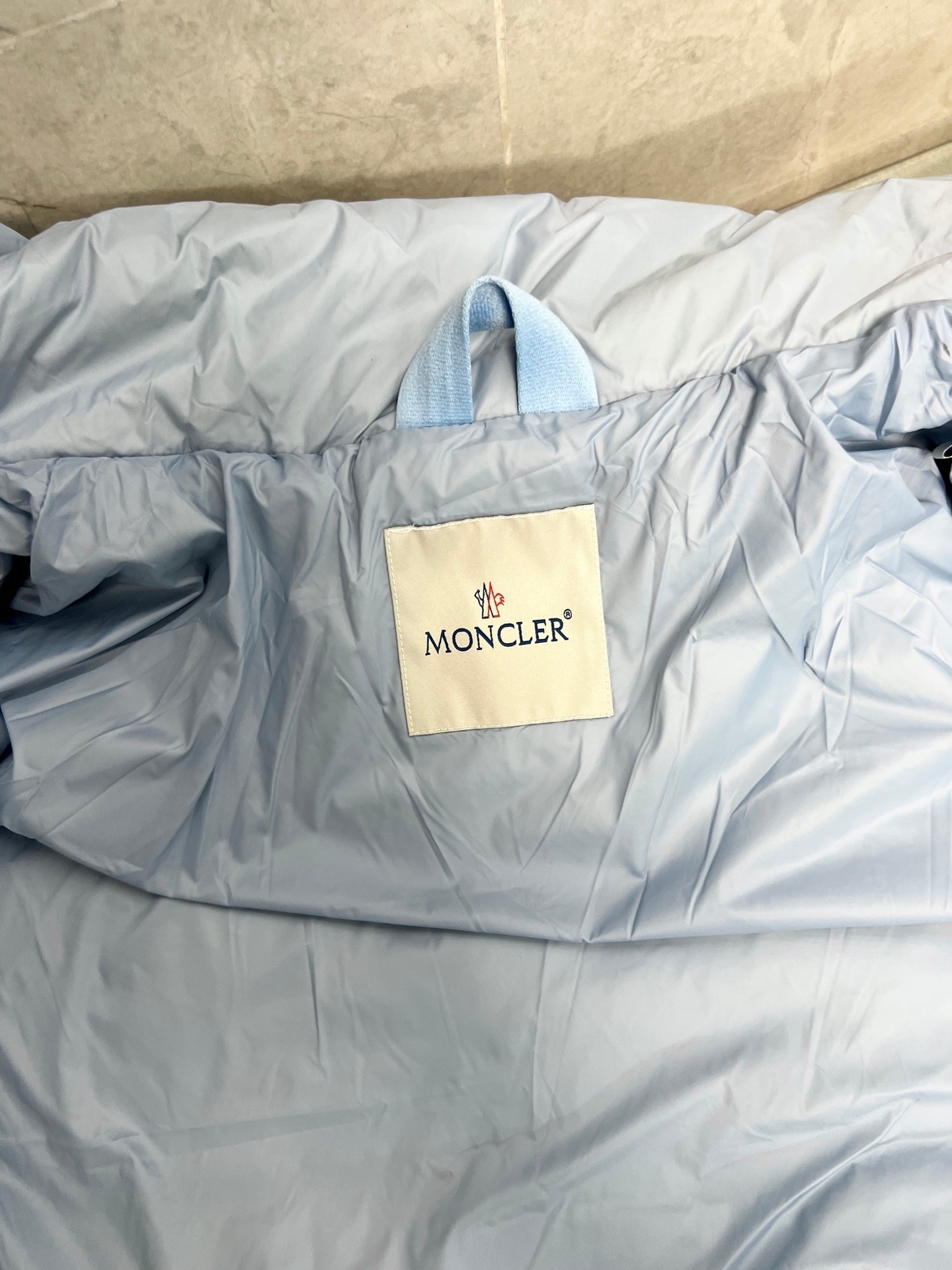 Moncler Couple Down Jacket Blue M-xl