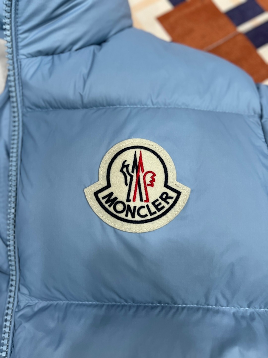 Moncler Couple Down Jacket Goose Down Blue Couple Style M-l-xl