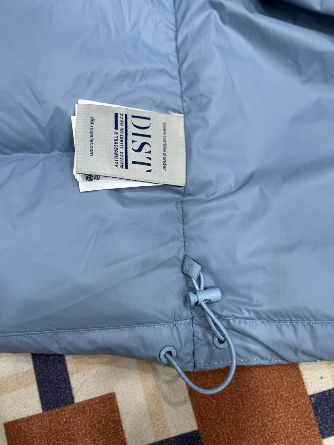 Moncler Couple Down Jacket Goose Down Blue Couple Style M-l-xl