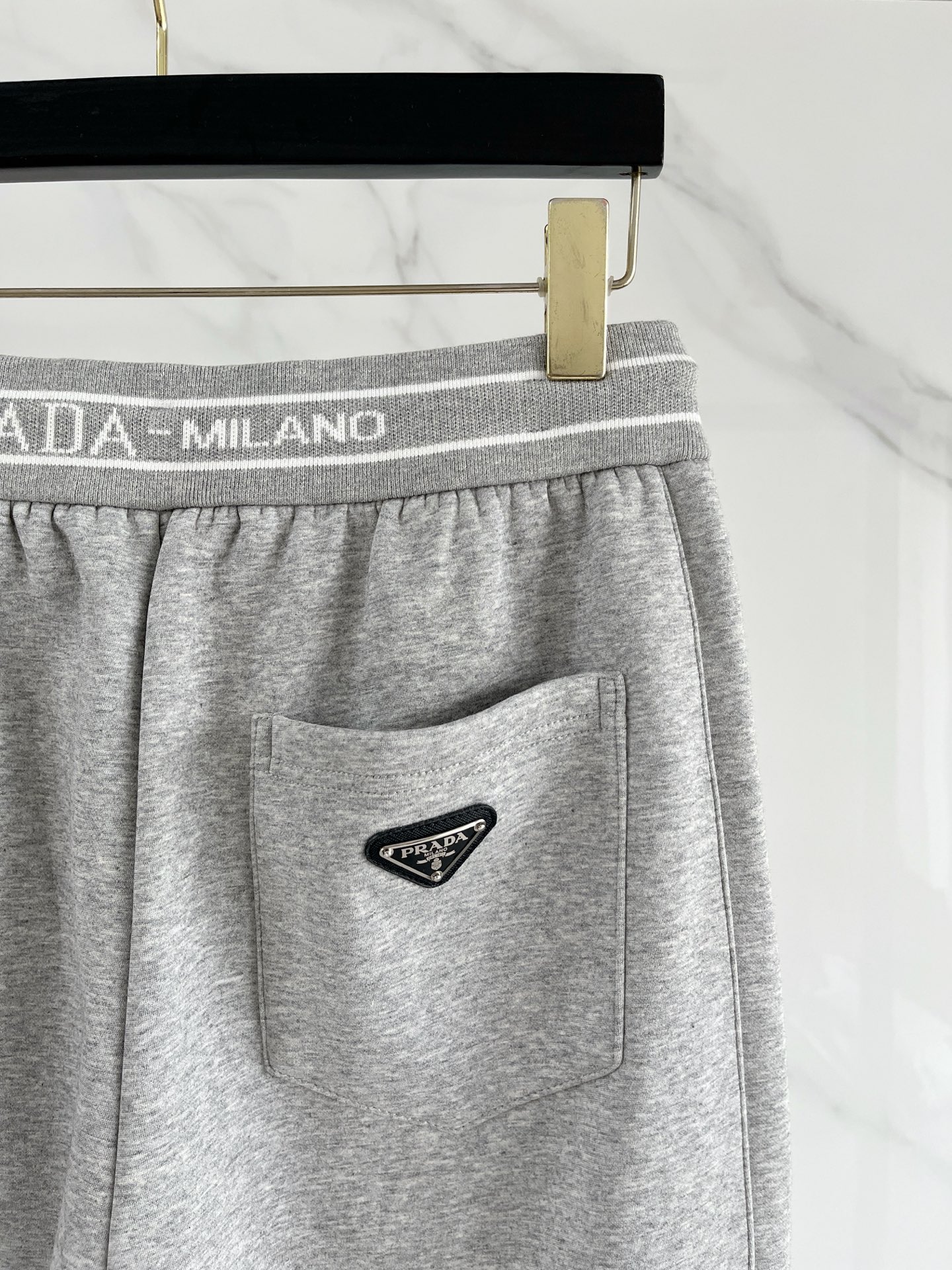 Prada Basic Clothing Black Fleece Lined M-l-xl