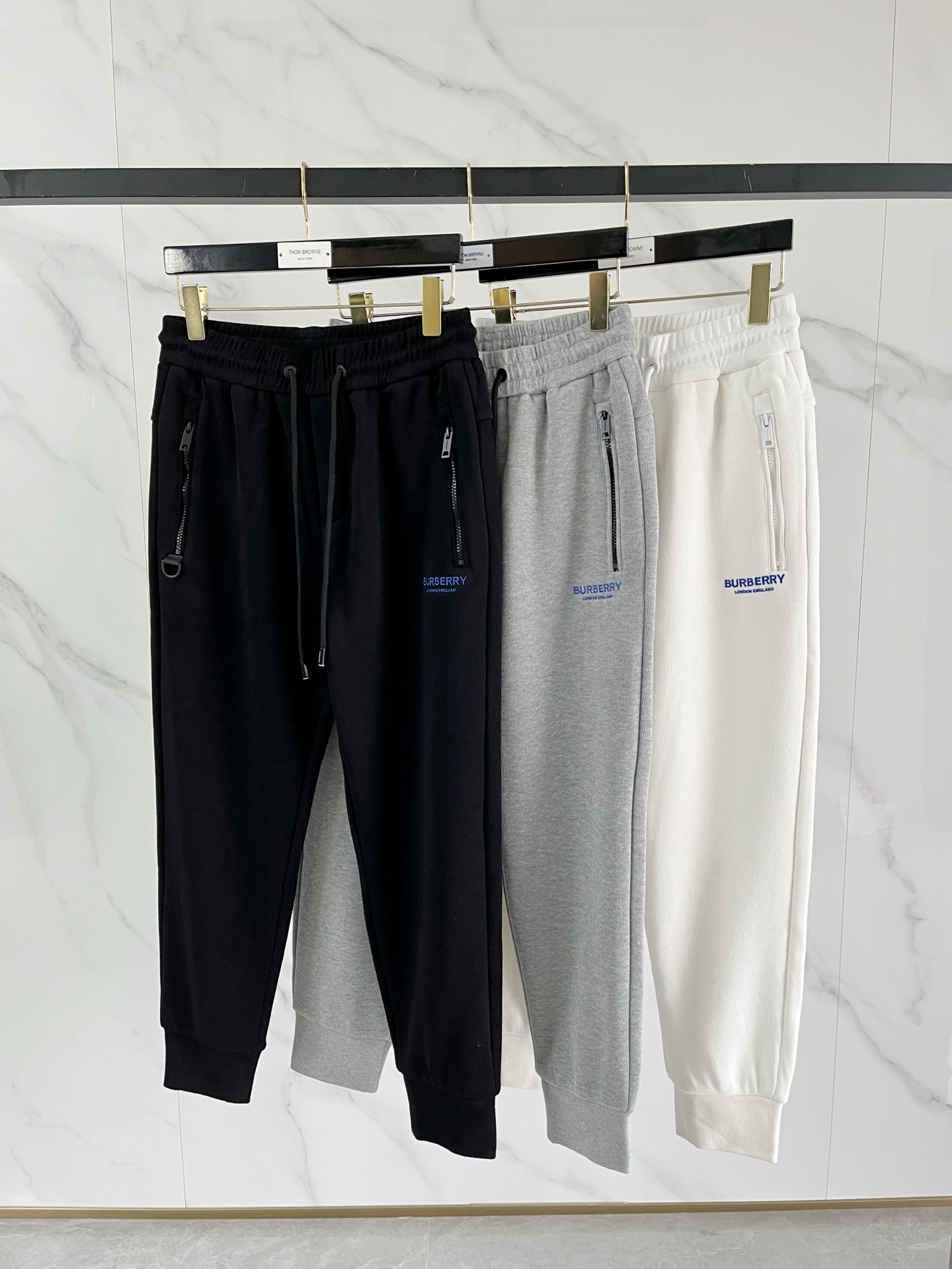 Burberry Basic Clothing Black Fleece Lined M-l-xl