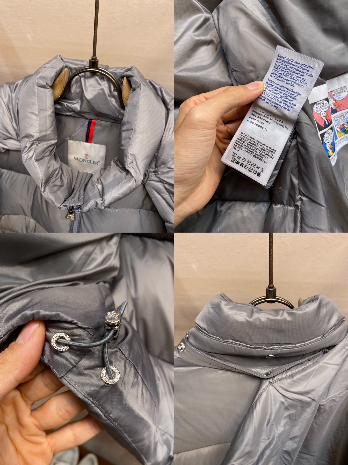 Moncler Female Down Jacket Hooded M-l