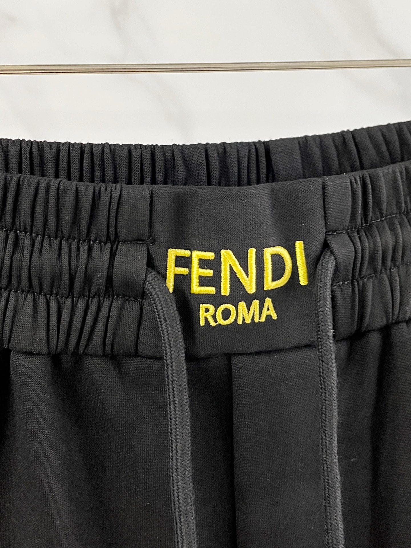 Fendi Basic Clothing Black Fleece Lined M-l-xl