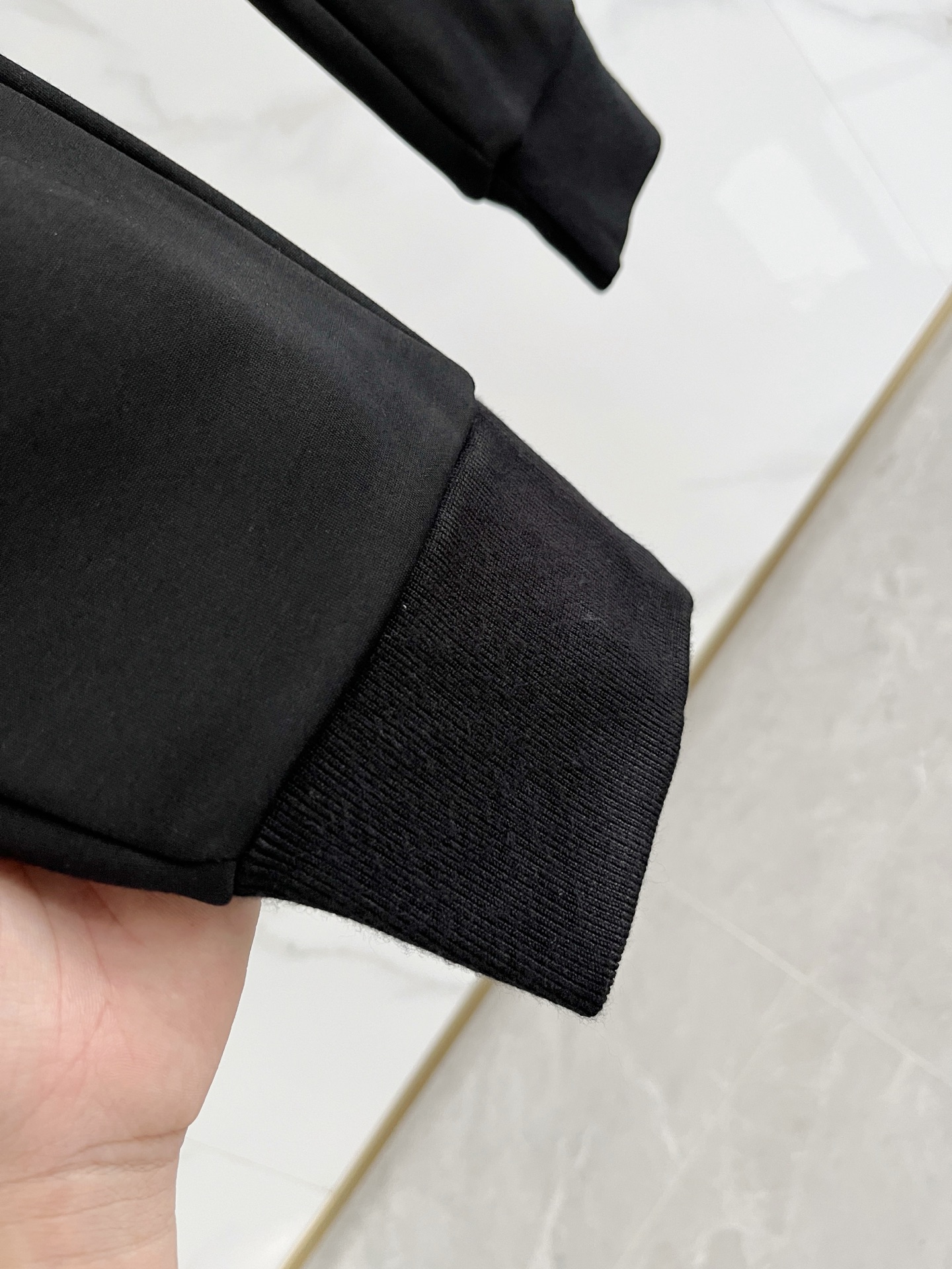 Fendi Basic Clothing Black Fleece Lined M-l-xl
