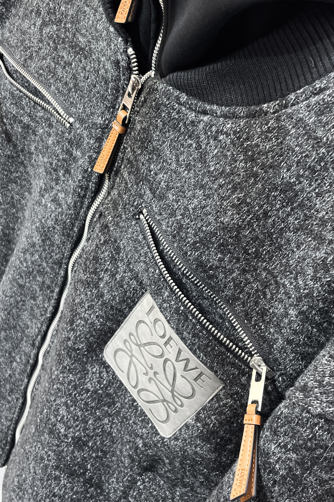 Loewe Basic Clothing Knitted Hooded S-m-l-xl