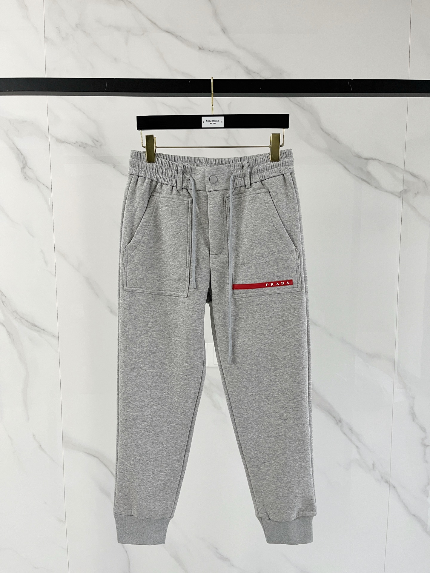 Prada Basic Clothing Black Fleece Lined M-l-xl
