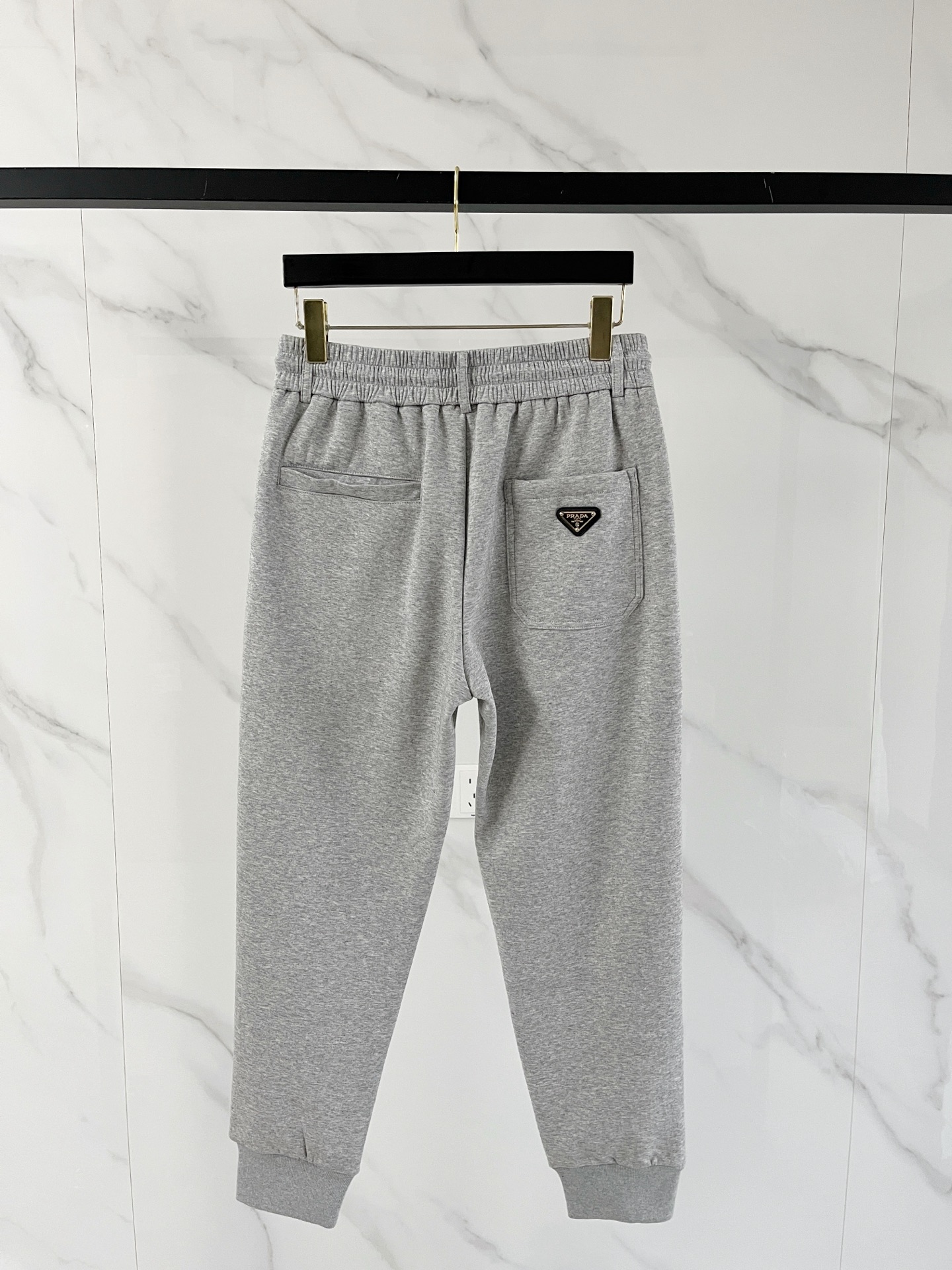 Prada Basic Clothing Black Fleece Lined M-l-xl