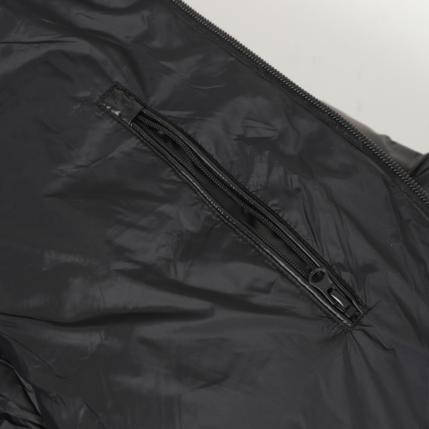 Prada Couple Down Jacket Black Hooded