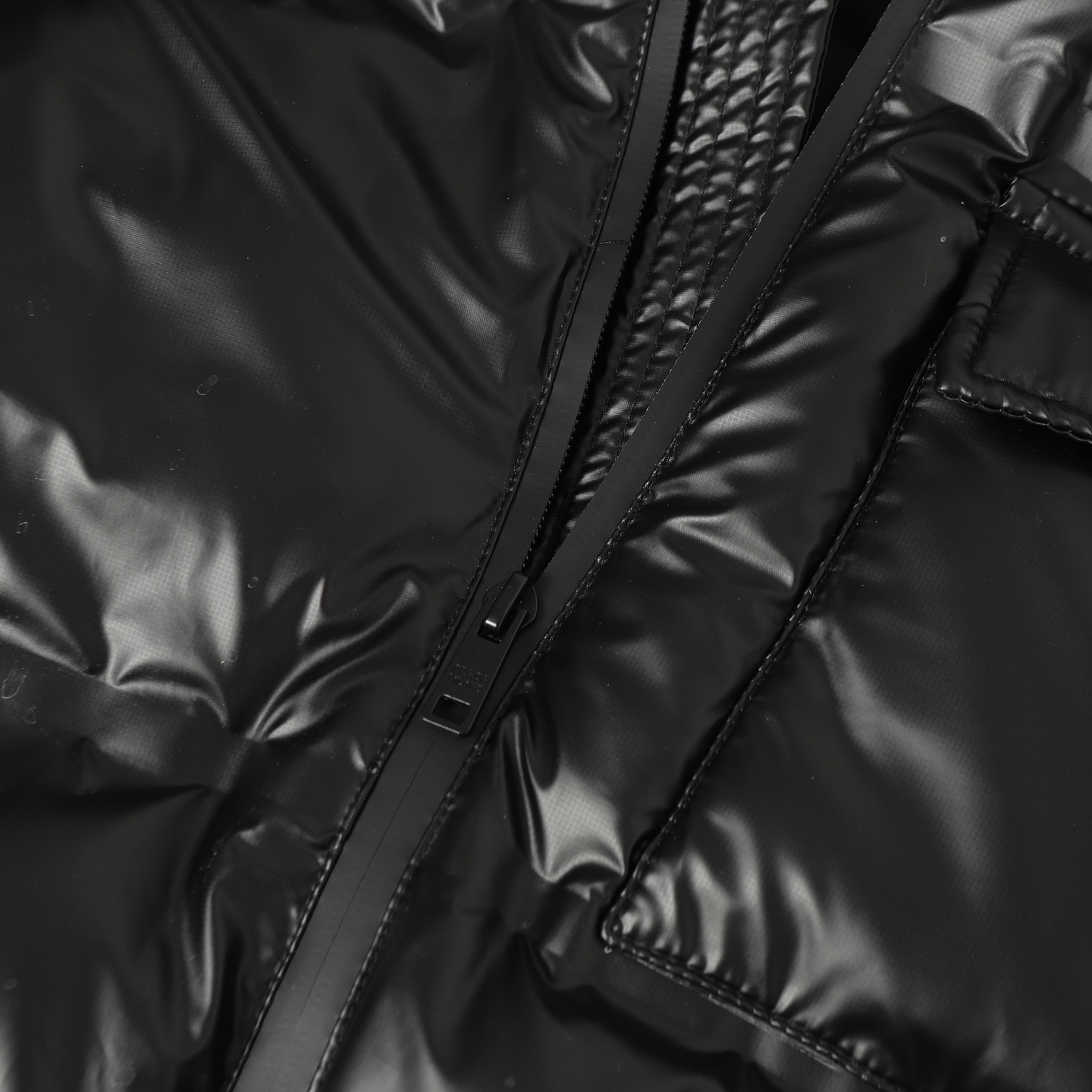Prada Couple Down Jacket Black Hooded