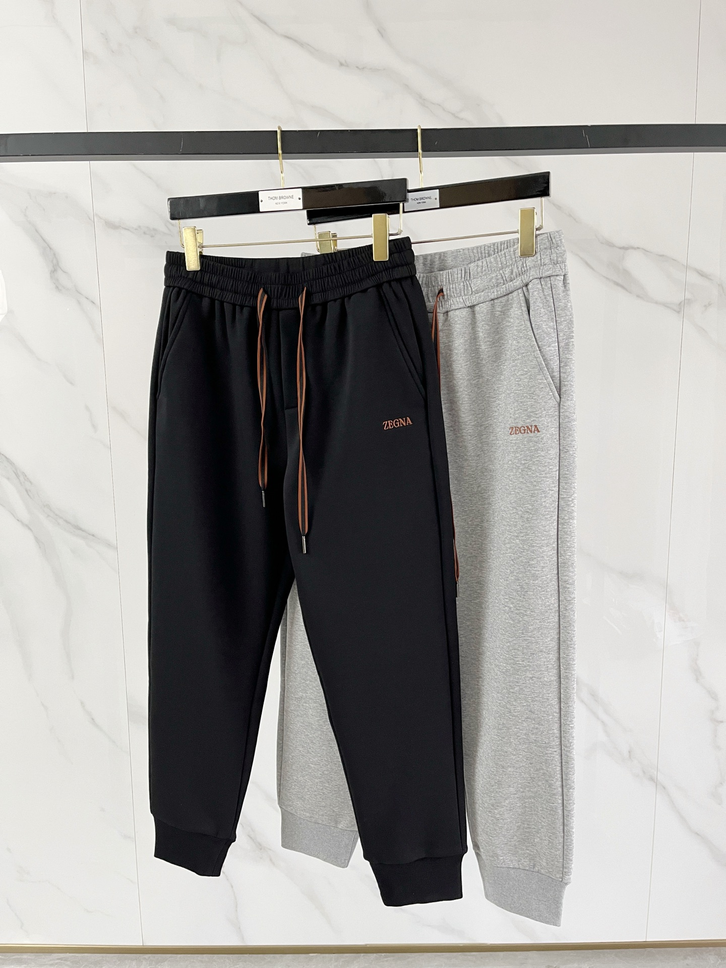 Ermenegildo Zegna Basic Clothing Black Fleece Lined M-l-xl