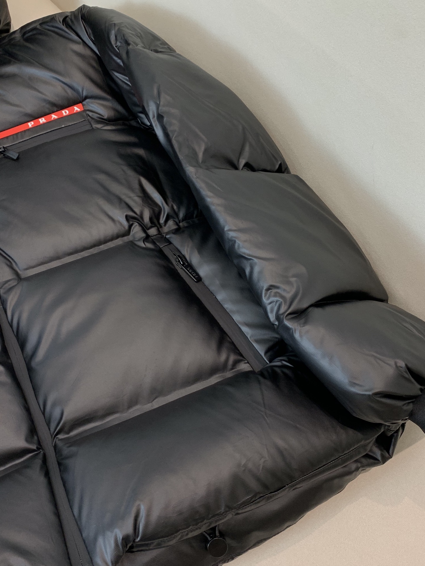 Prada Down Jacket Goose Down Black