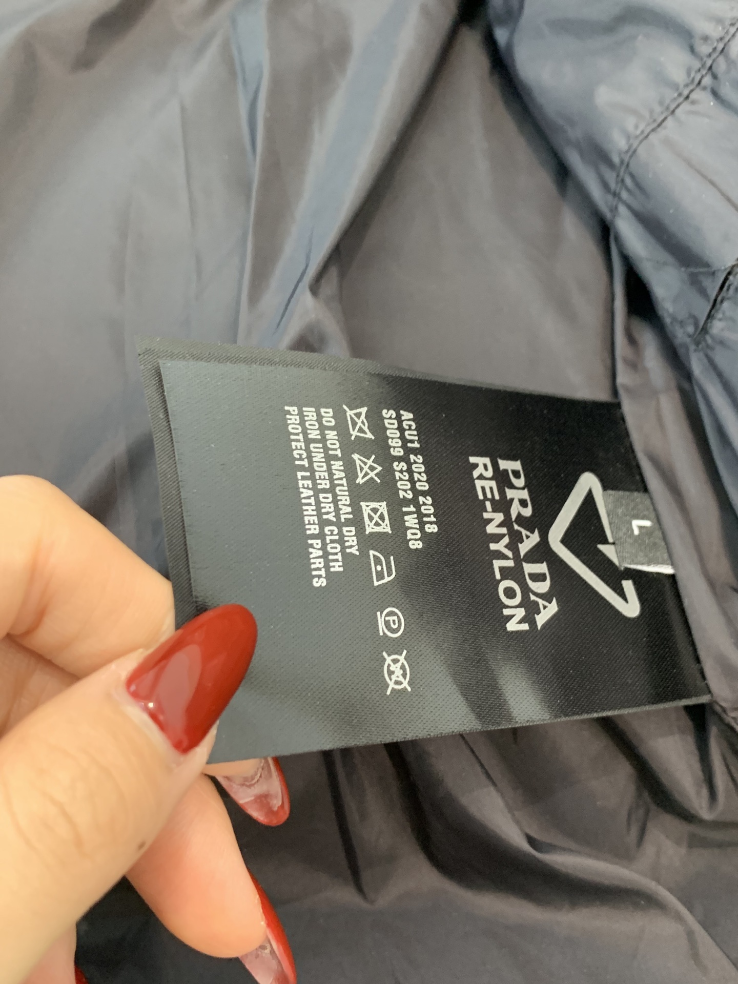 Prada Down Jacket Goose Down Black