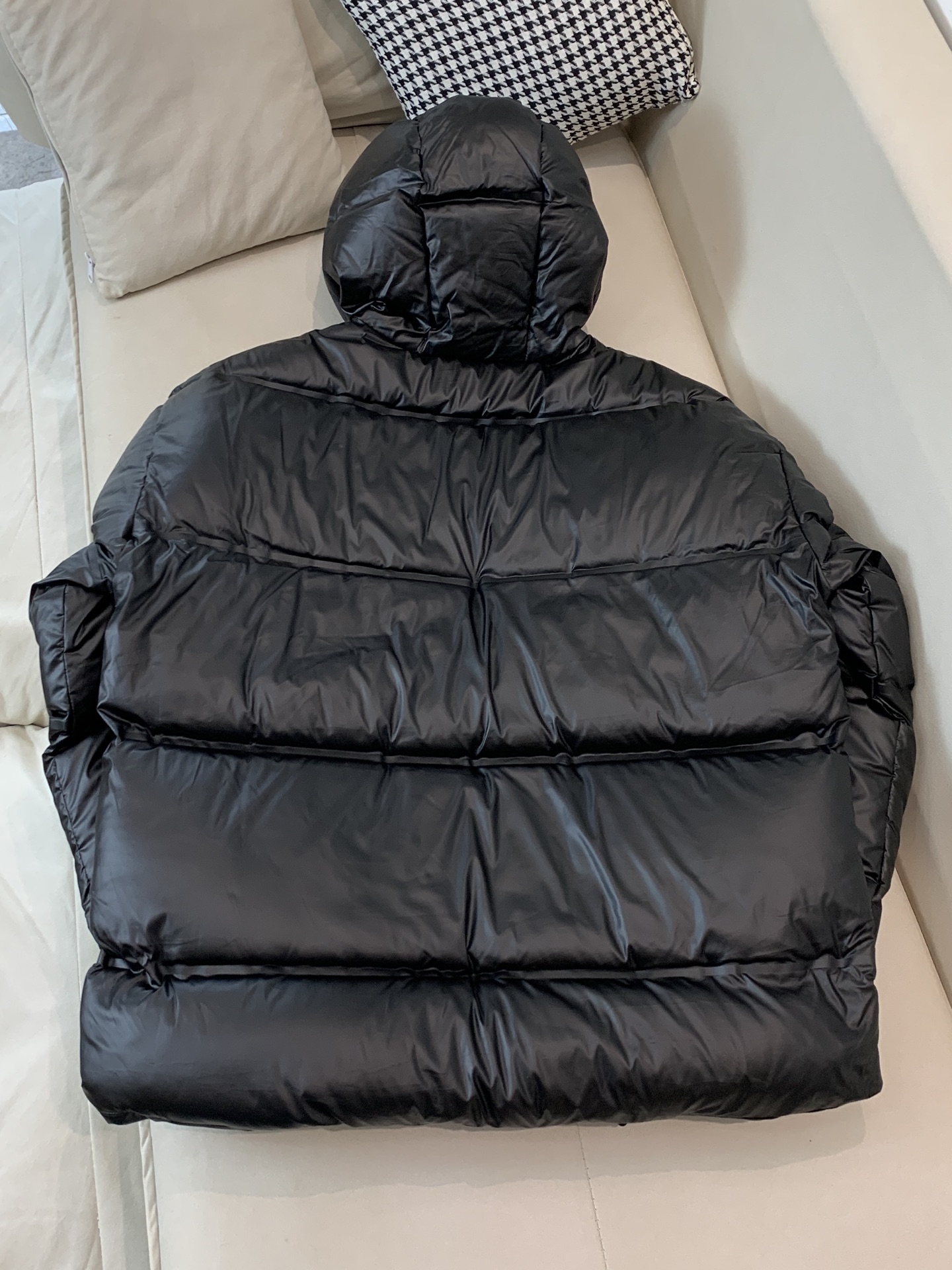 Prada Down Jacket Goose Down Black