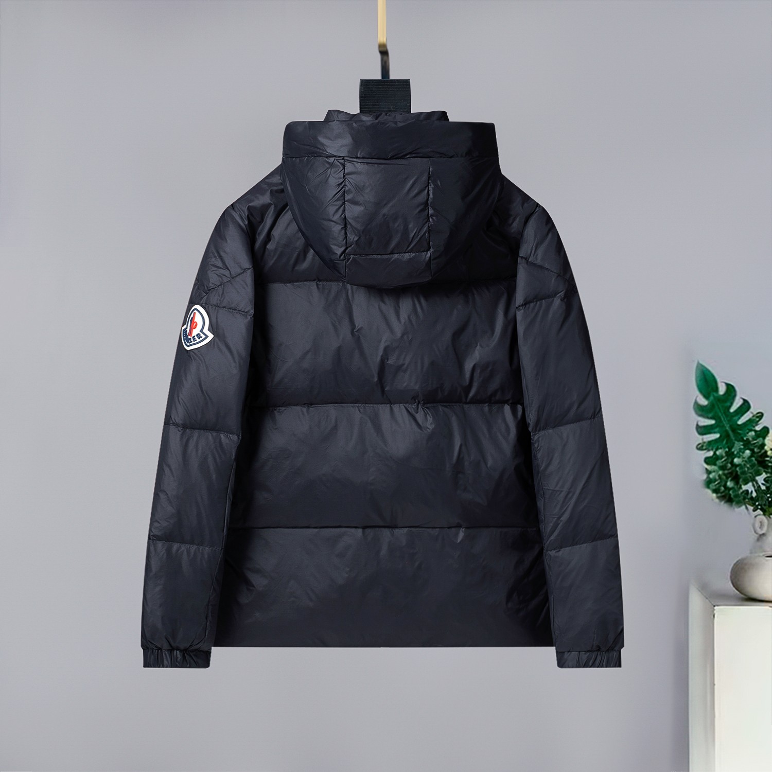 Moncler Male Down Jacket Goose Down Black M-l-xl