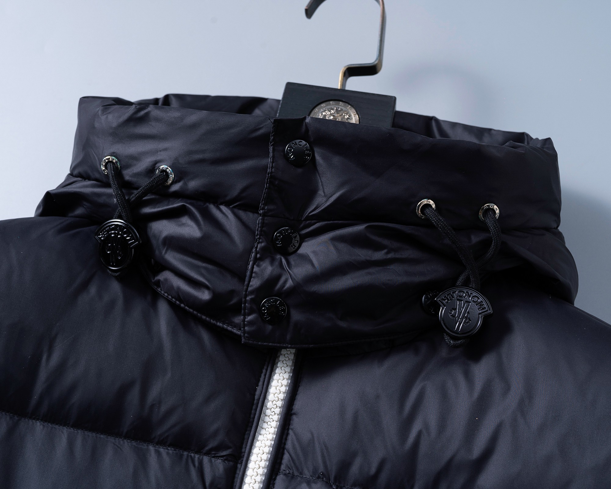 Moncler Male Down Jacket Goose Down Black M-l-xl