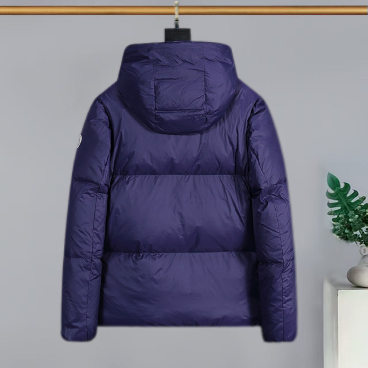 Moncler Male Down Jacket Goose Down Black M-l-xl