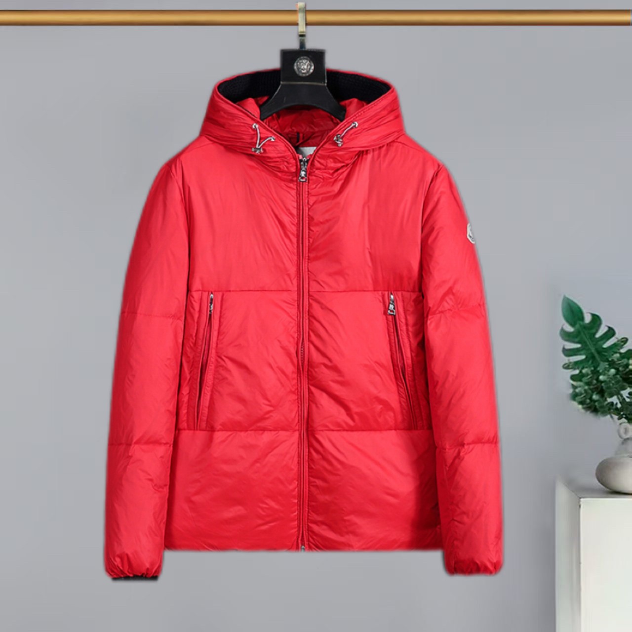 Moncler Male Down Jacket Goose Down Black M-l-xl