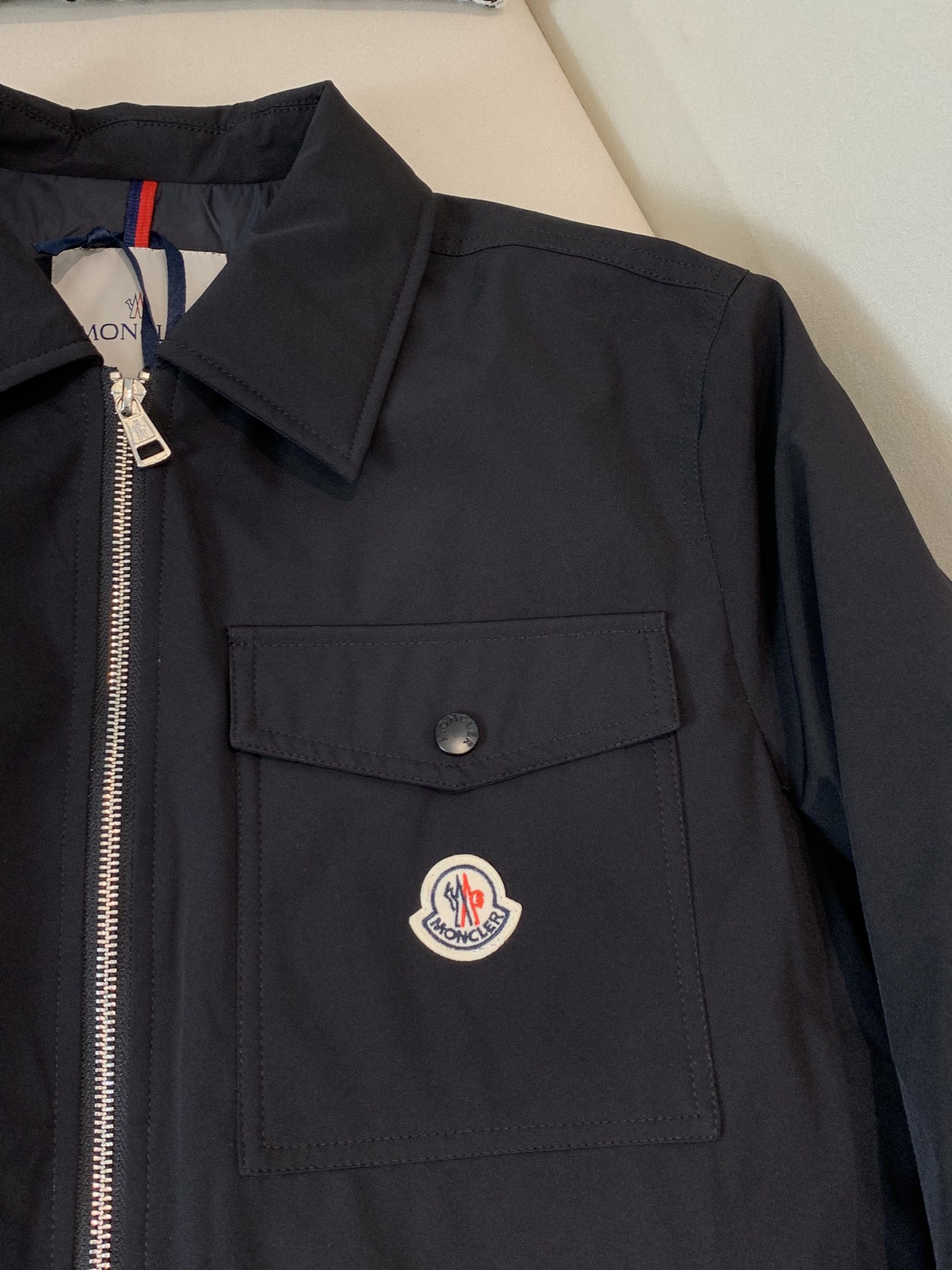 Moncler Couple Down Jacket White Duck Down Black M-l-xl