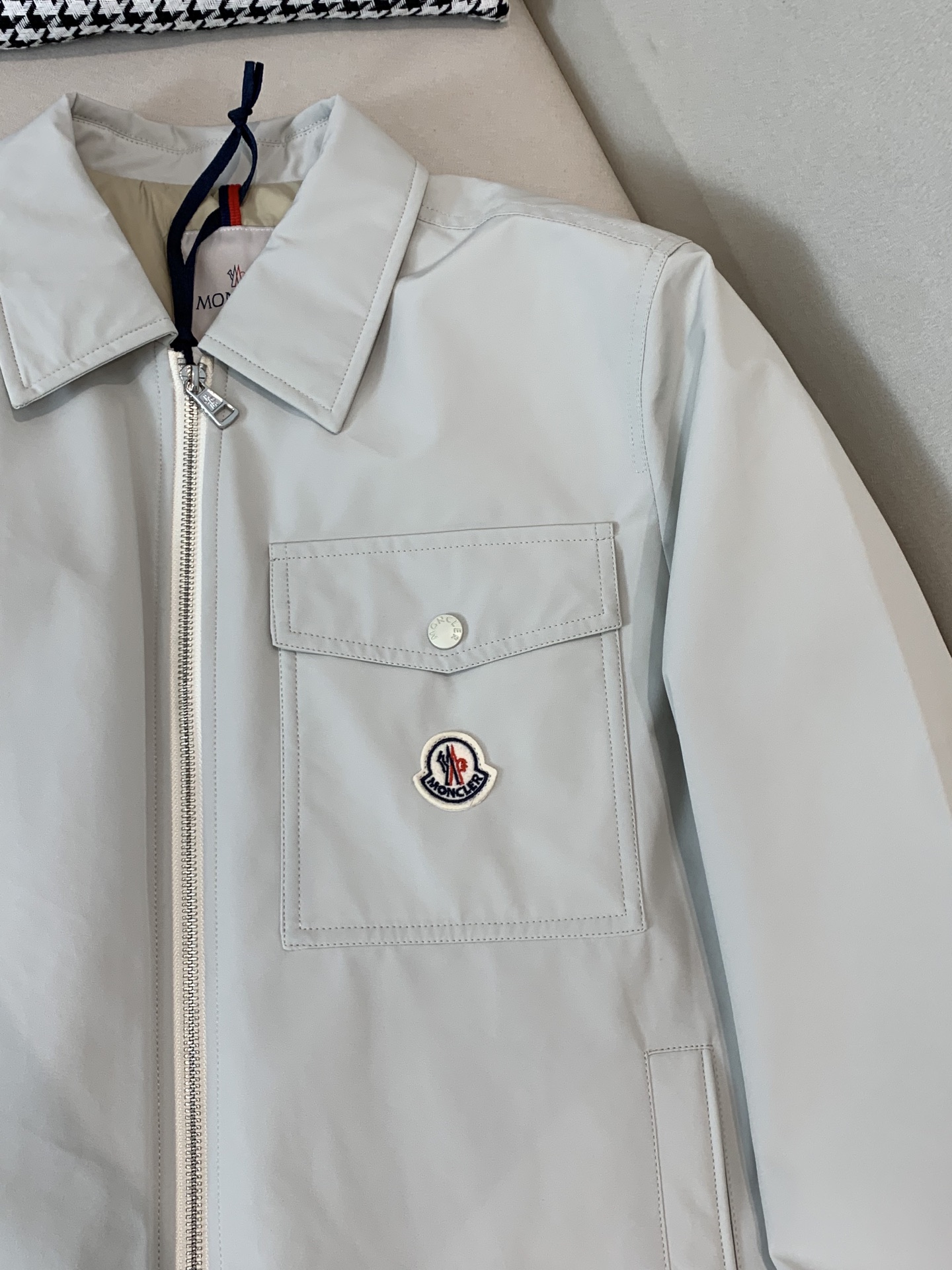 Moncler Couple Down Jacket White Duck Down Black M-l-xl