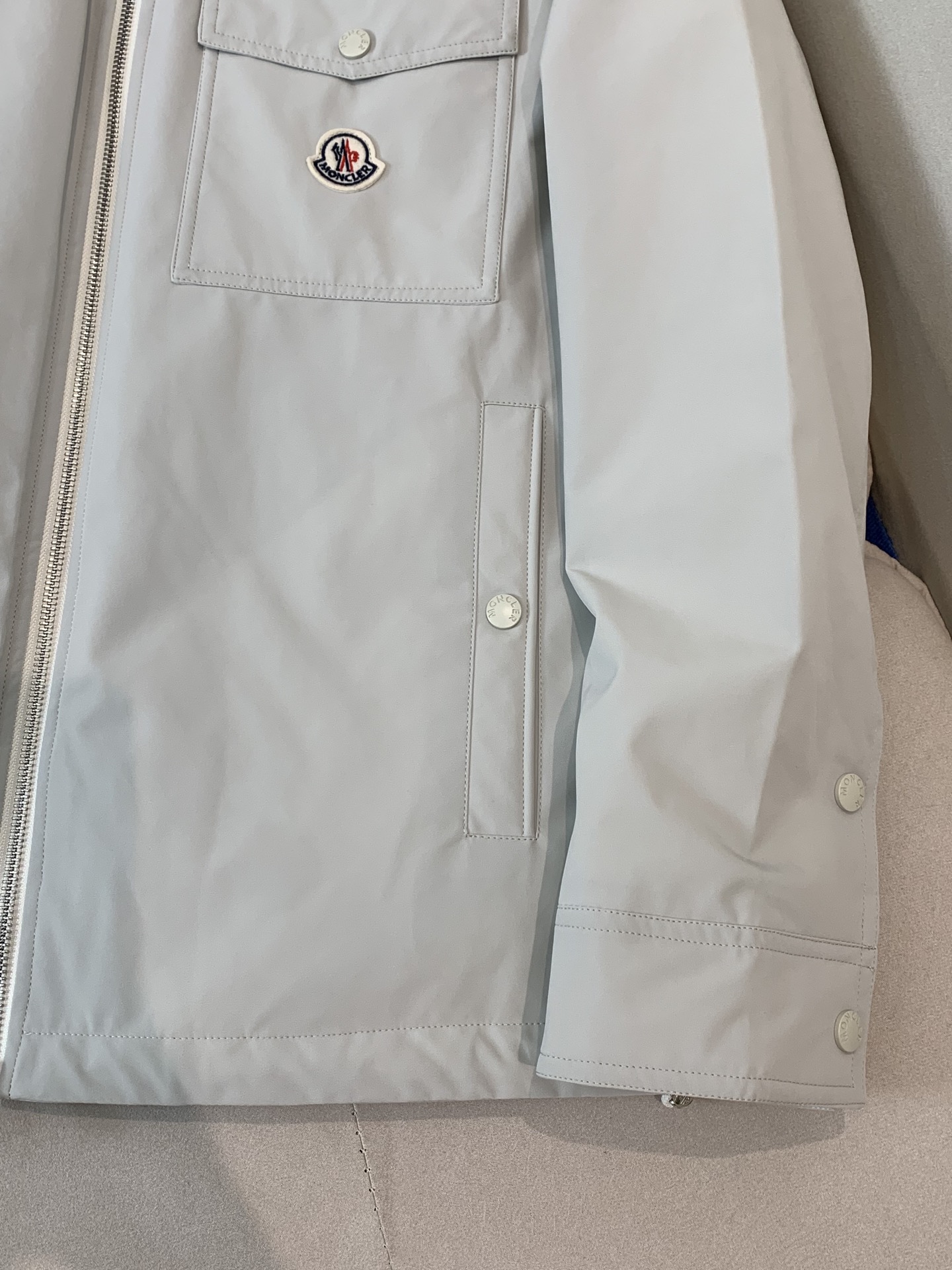 Moncler Couple Down Jacket White Duck Down Black M-l-xl