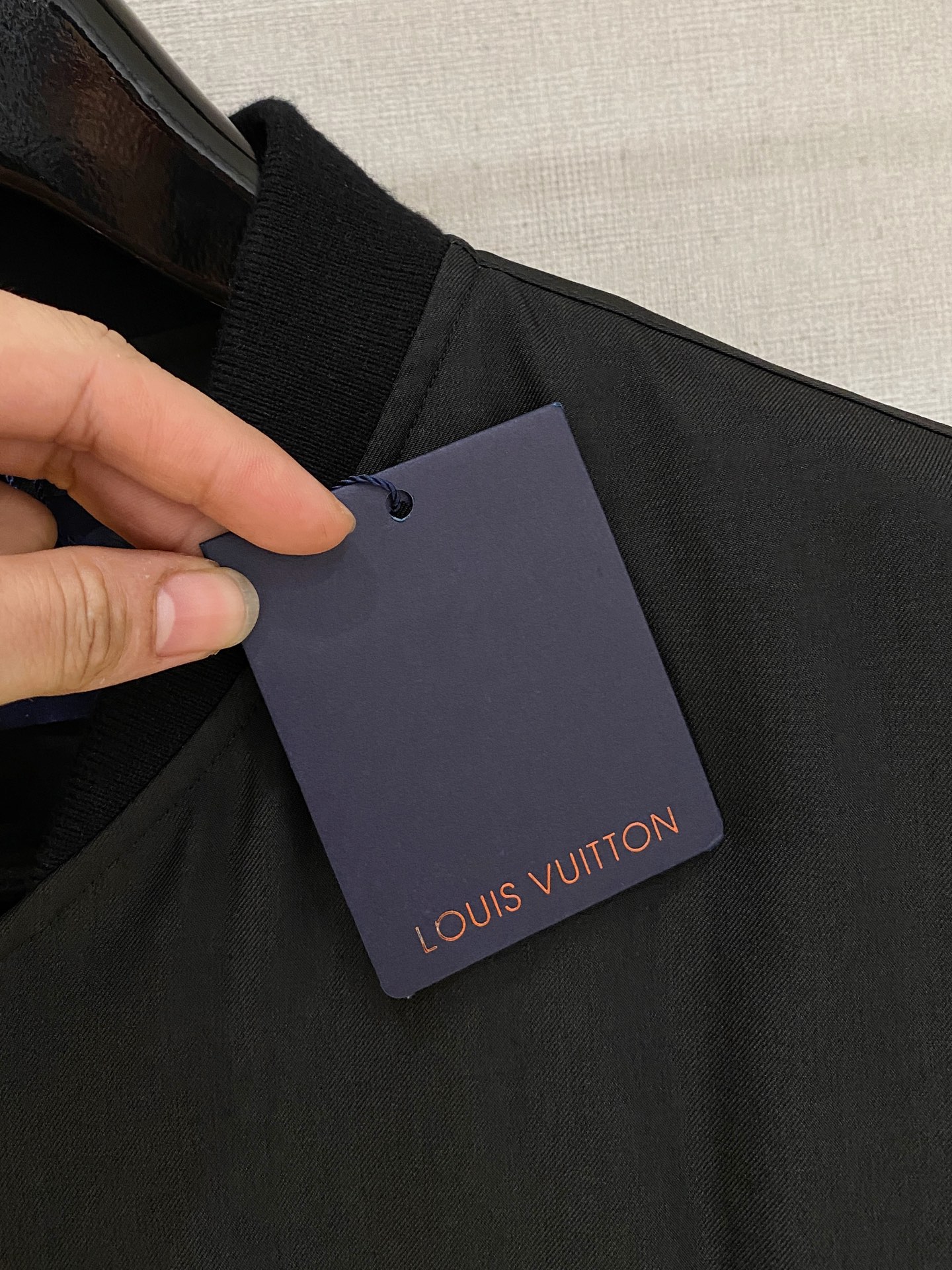 Louis Vuitton Down Jacket Goose Down Black S-m-l-xxxl