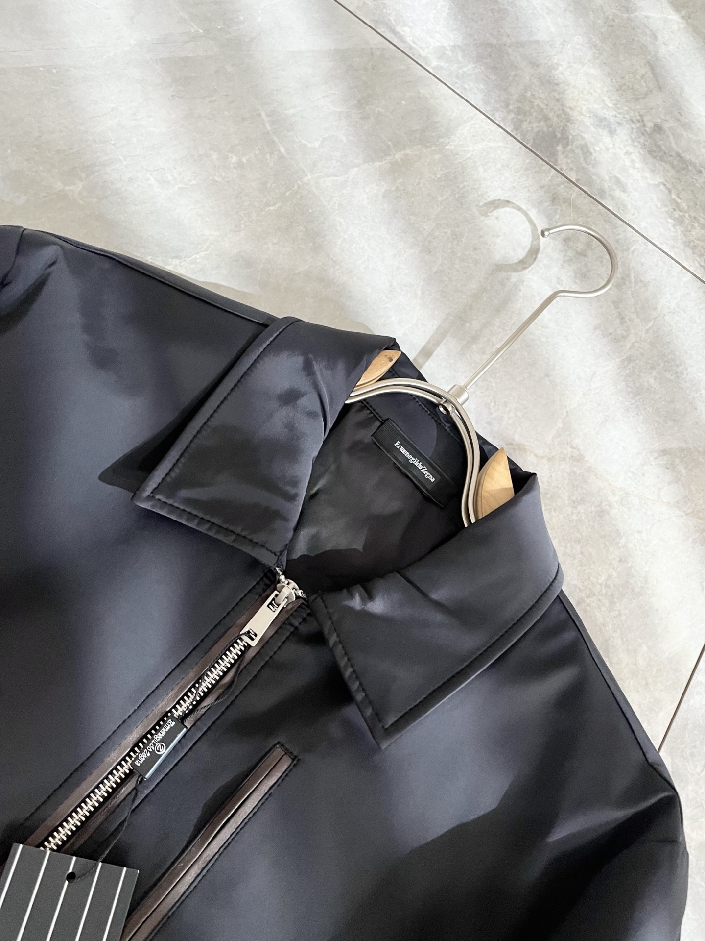 Ermenegildo Zegna Male Down Jacket White Duck Down M-l-xl