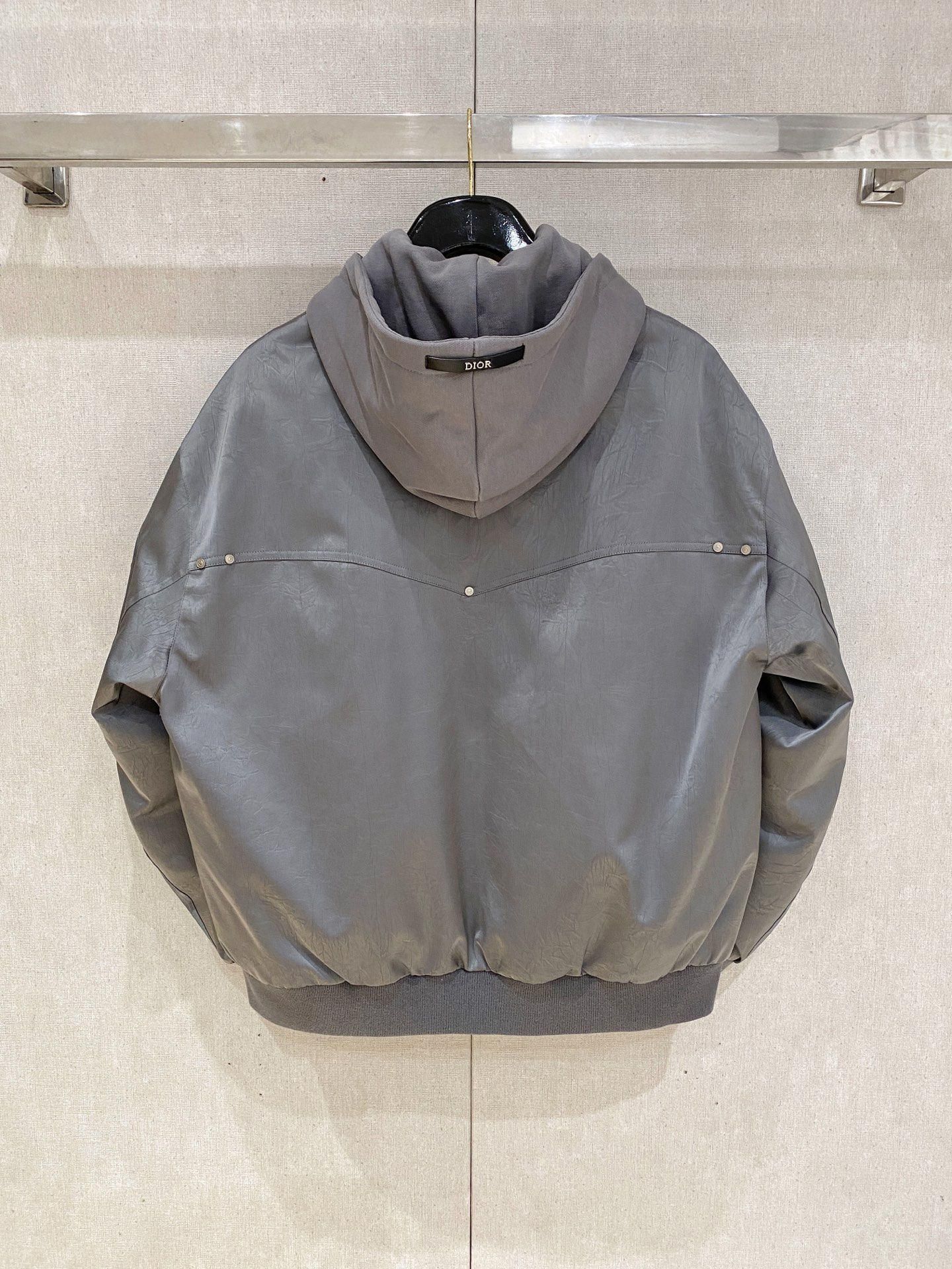 Dior Down Jacket Goose Down Black Hooded S-m-xxxl
