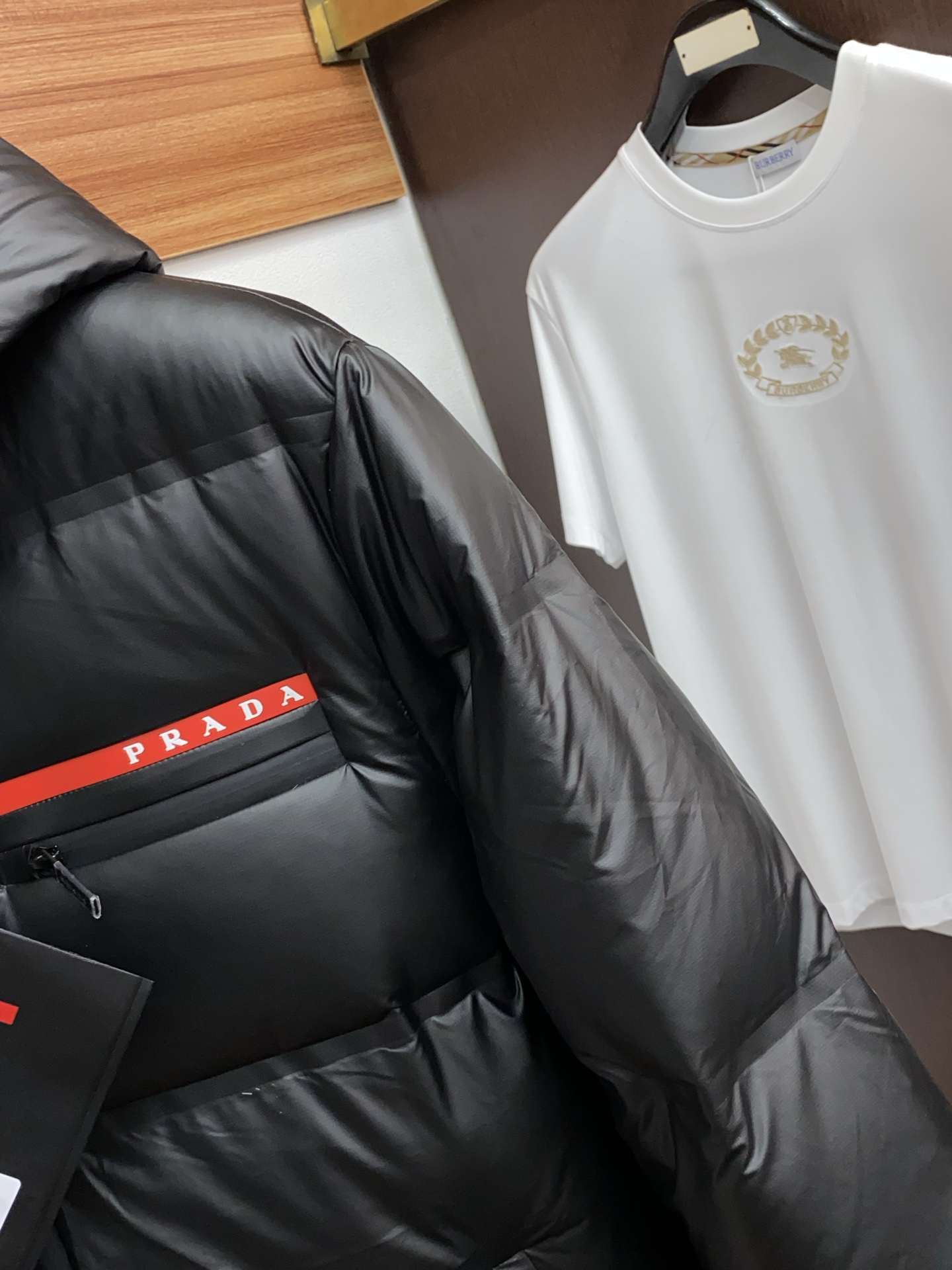 Prada Down Jacket White Duck Down M-l-xl