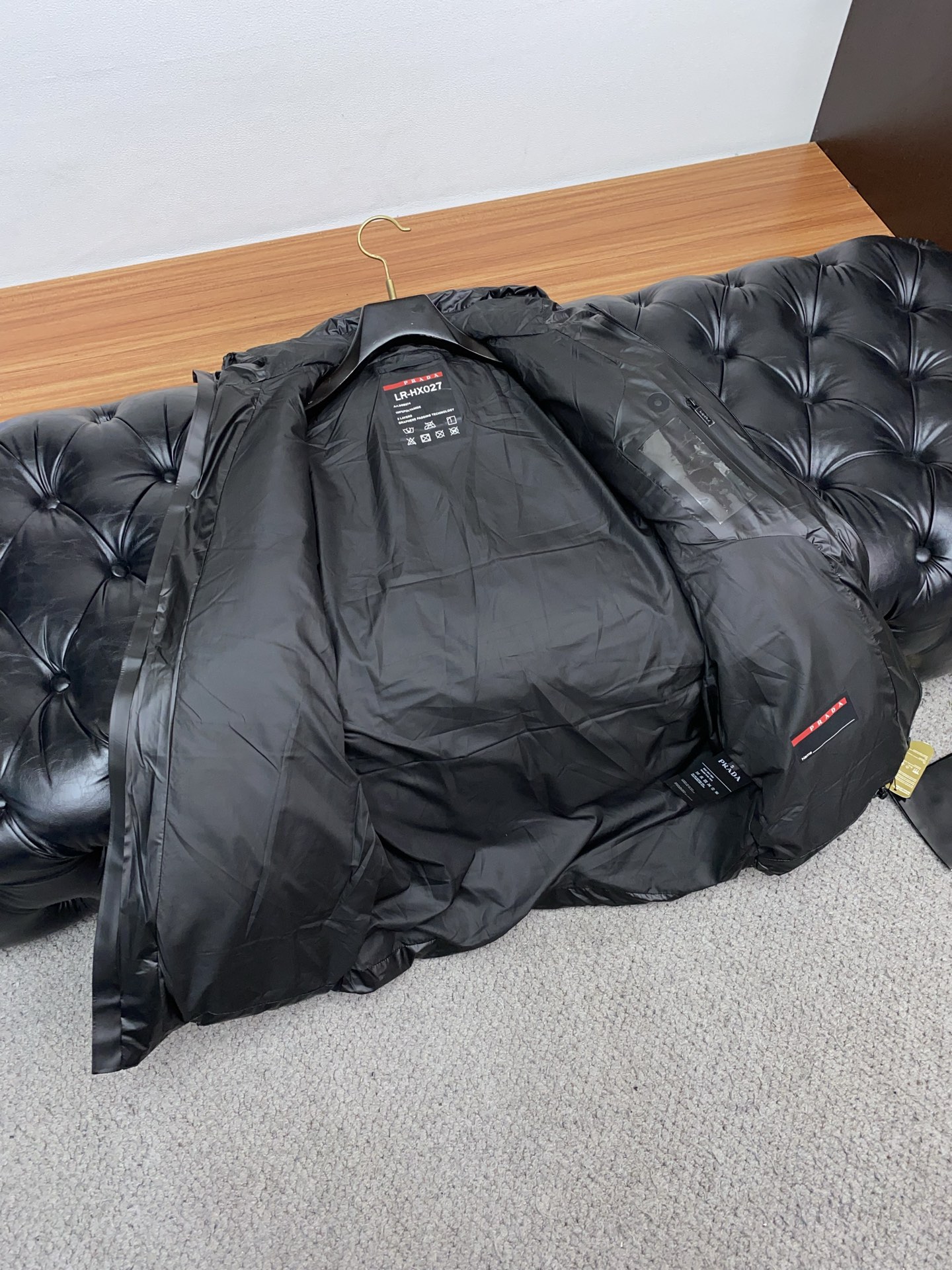 Prada Down Jacket White Duck Down M-l-xl
