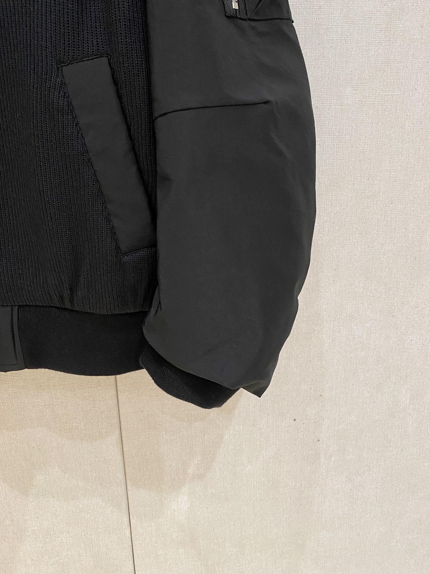 Loewe Down Jacket Knitted Black S-m-l-xxxl