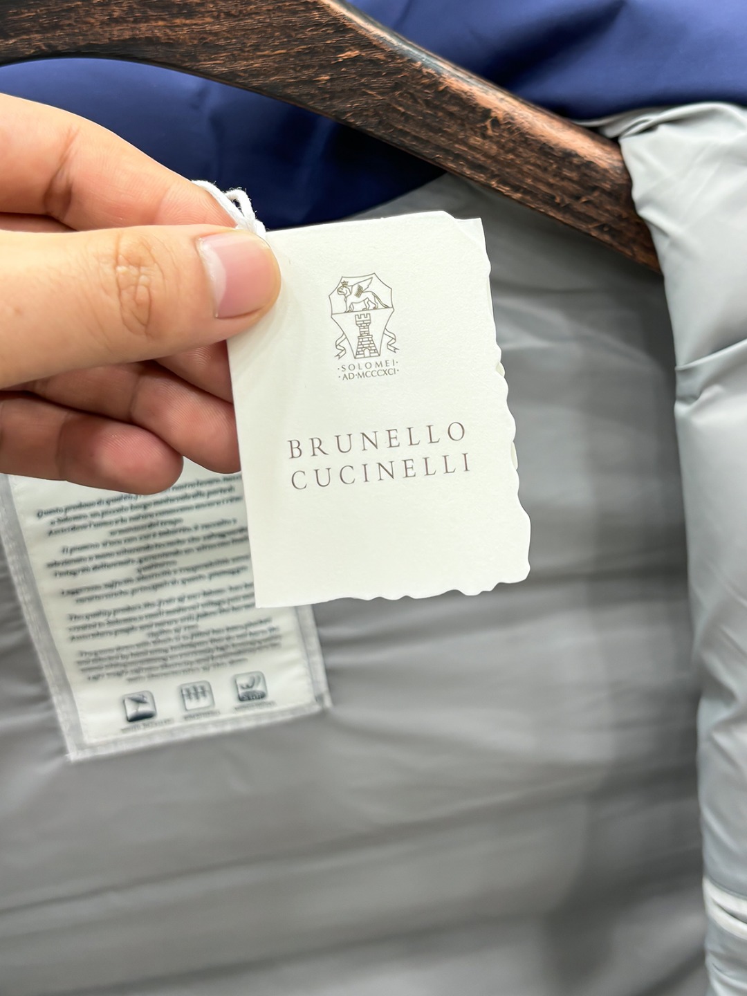 Brunello Cucinelli Down Jacket Goose Down Xs-xl