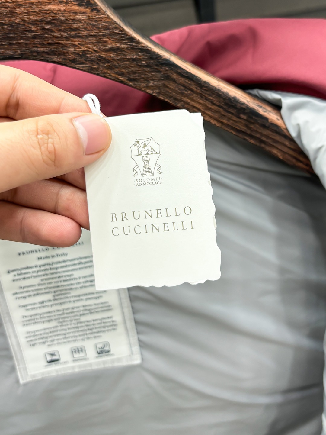 Brunello Cucinelli Down Jacket Goose Down Xs-xl
